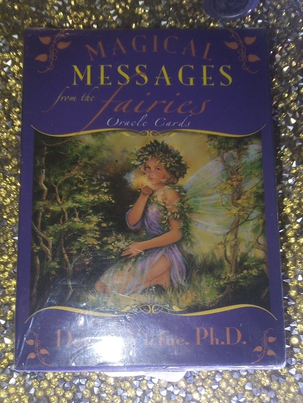 Magical Messages from the Fairies Oracle Cards - Purple